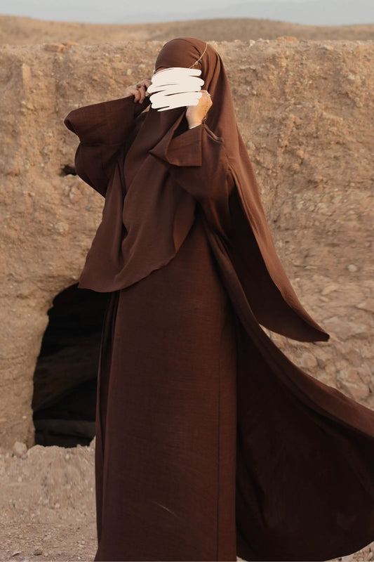 Ensemble Abaya Look Lin - Nomade de l'Atlas