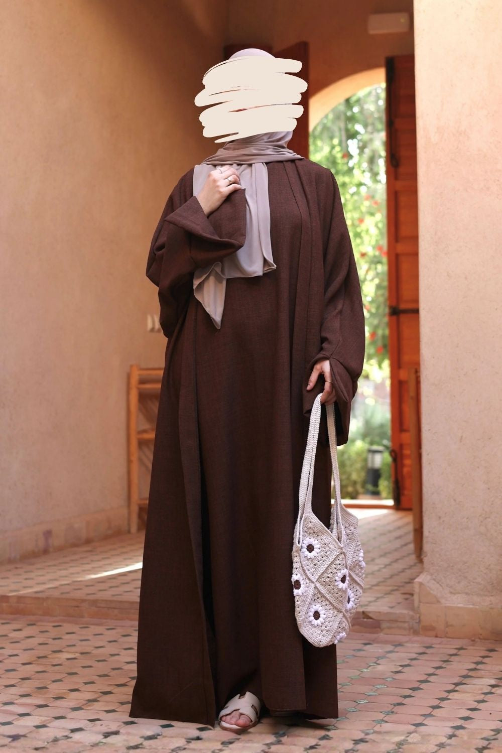 Ensemble Abaya Look Lin - Nomade de l'Atlas